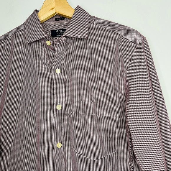 J. Crew Thompson Shirtings 80’s 2-Ply Wrinkle Free Button Up S - Picture 3 of 5